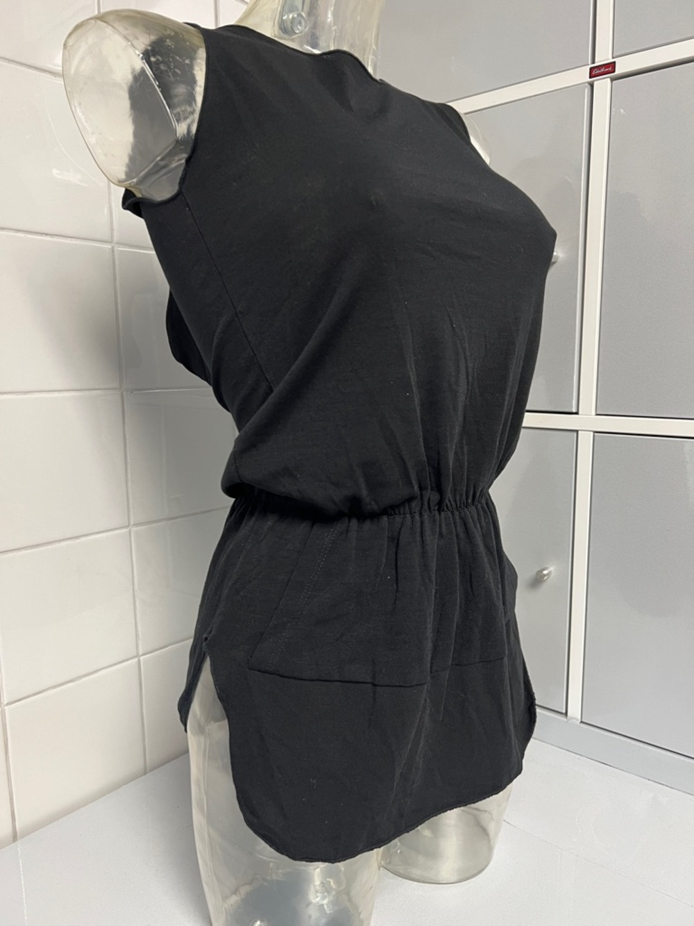 AMB Dance Warmup Hooded Tunic. S/M NWOT